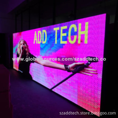P6mm Indoor LED Display, Sized 1.92m by 5.76m, Installed in Columbia